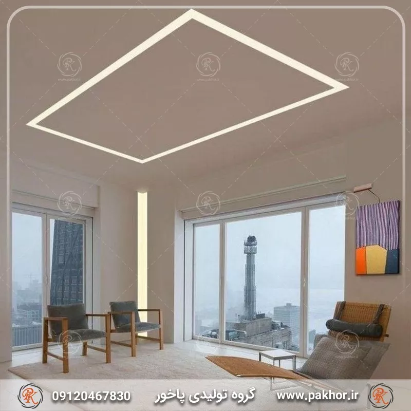 نحوه نصب پروفیل لاین نوری در فضاهای کوچک